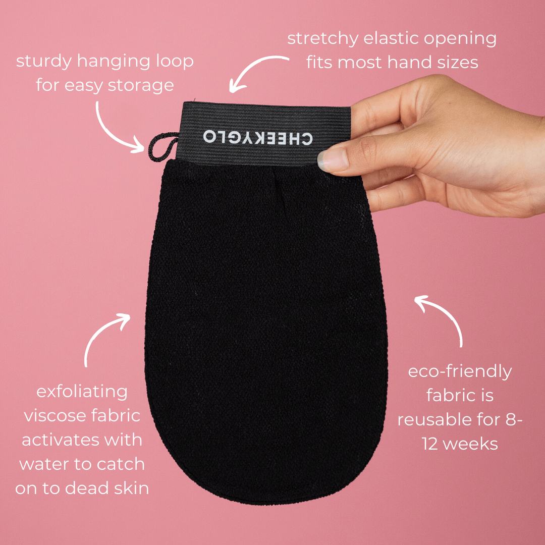 CheekyGlo Exfoliating Glove - Cheeky Glo