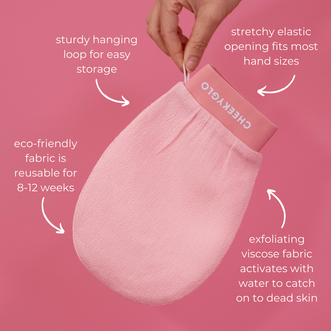 CheekyGlo Exfoliating Glove - Cheeky Glo