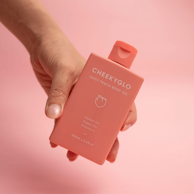 CheekyGlo Juicy Peach Body Oil - CHEEKYGLO