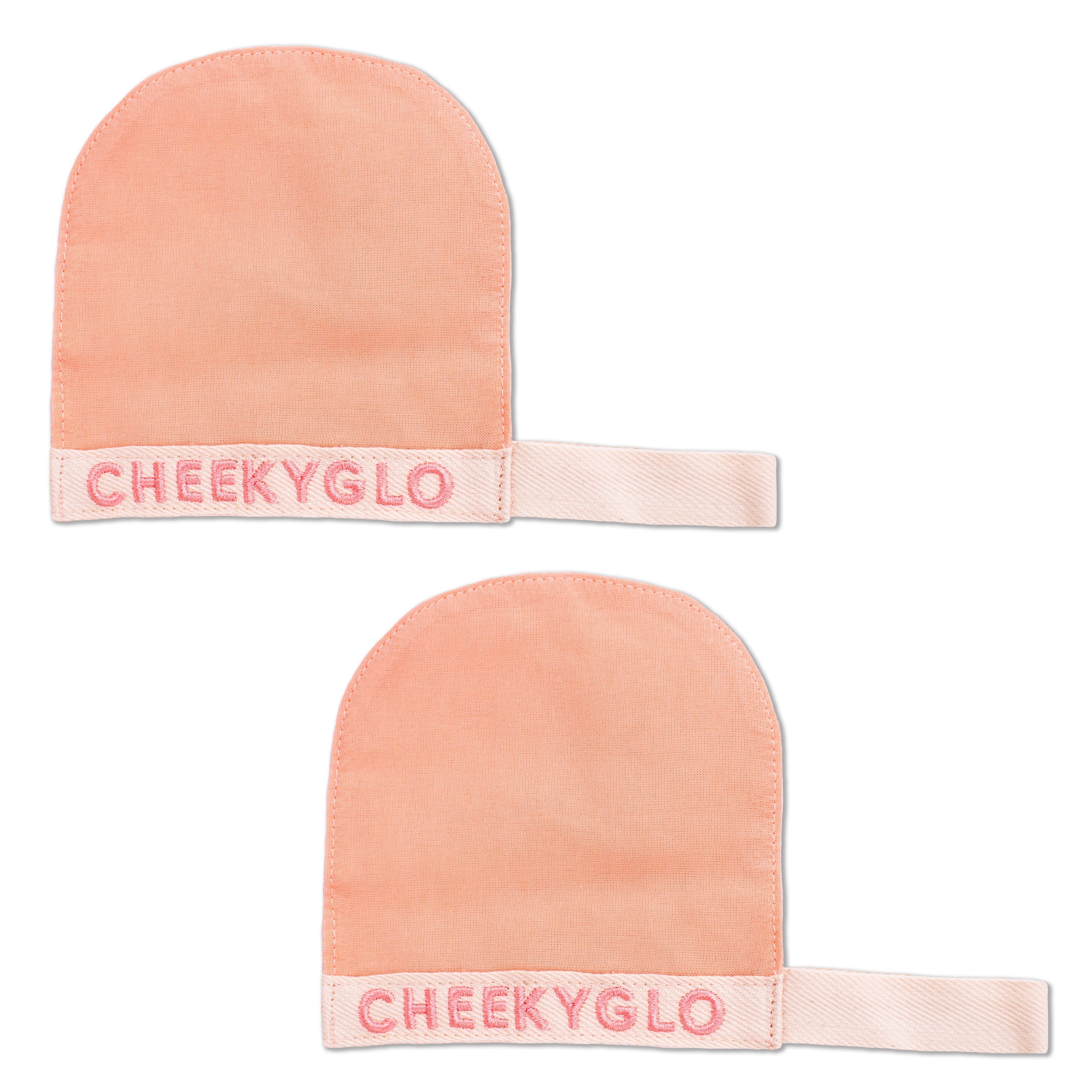 CheekyGlo Silk Exfoliating Face Mitt - Cheeky Glo