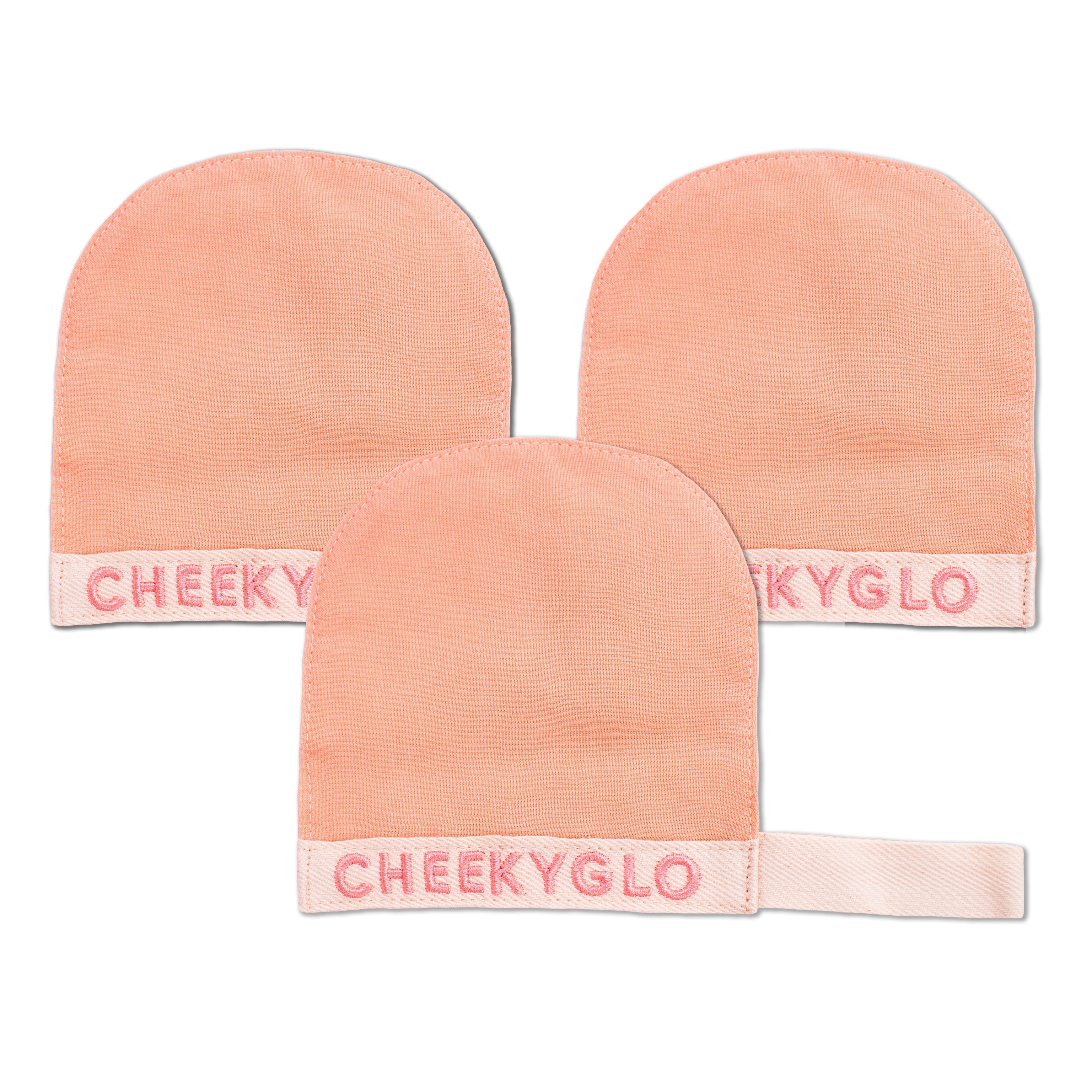 CheekyGlo Silk Exfoliating Face Mitt - Cheeky Glo