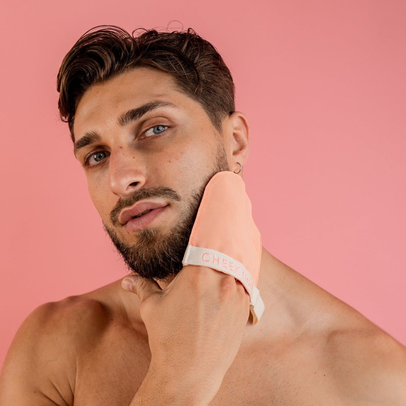 CheekyGlo Silk Exfoliating Face Mitt - Cheeky Glo