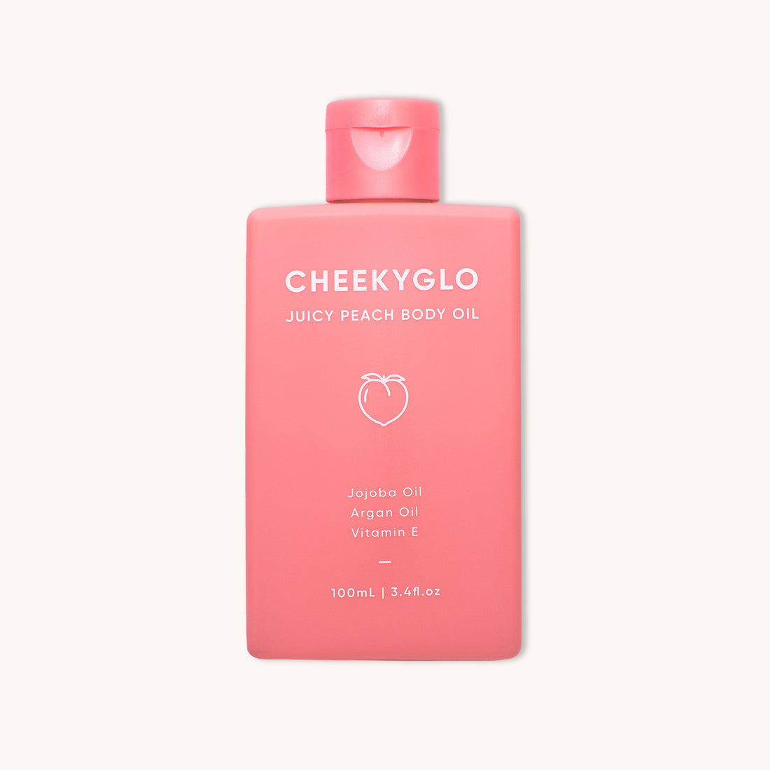 CheekyGlo Juicy Peach Body Oil - Cheeky Glo